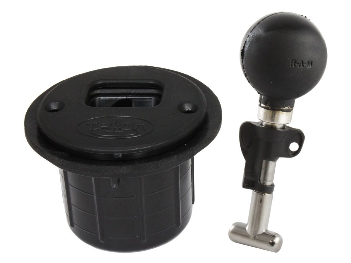 RAM Mounts Basis-Kugel mit Tallon Quick-Release-System und Talon-Basis - C-Kugel (1,5 Zoll)