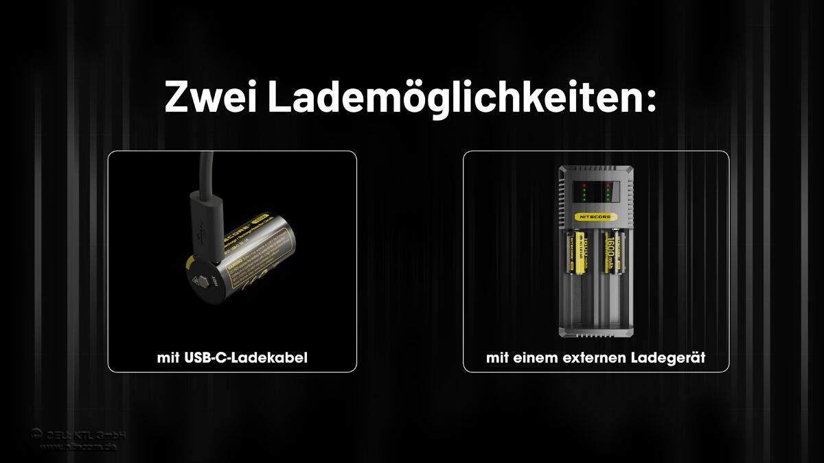 Nitecore Li-Ion Akku 1600mAh, NL1816R