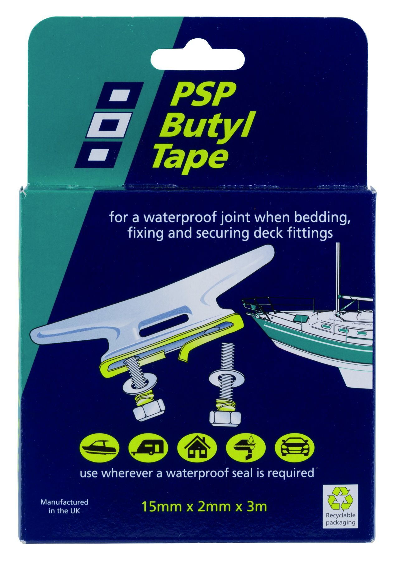 PSP Butyl-Tape 15mm x 3m