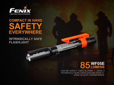 Fenix WF05E EX-Geschützte Taschenlampe