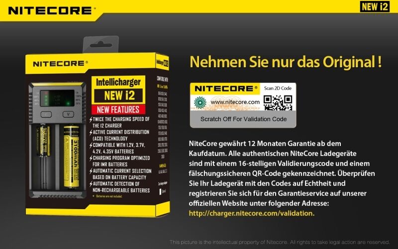 Nitecore NEW i2