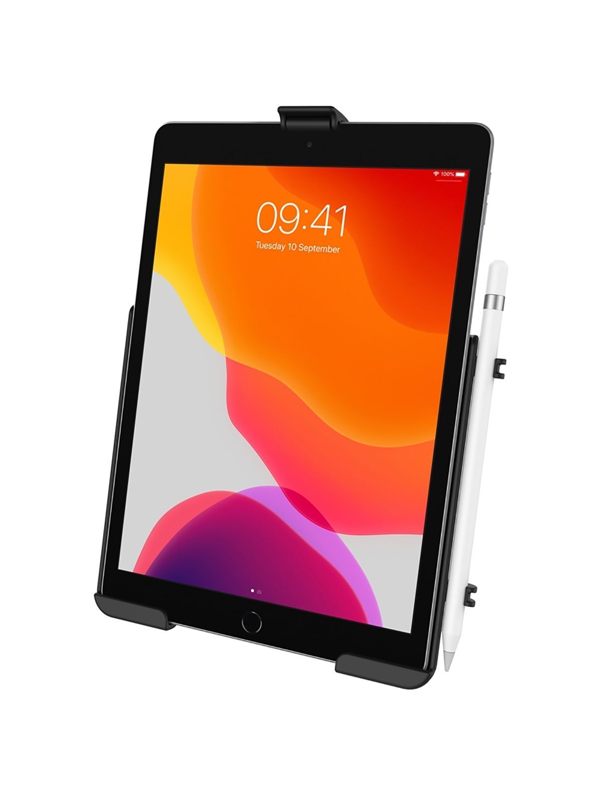 RAM Mounts EZ-Roll'r Form-Fit Halteschale für Apple iPad (7., 8. & 9. Gen.) - Ohne Schutzhülle