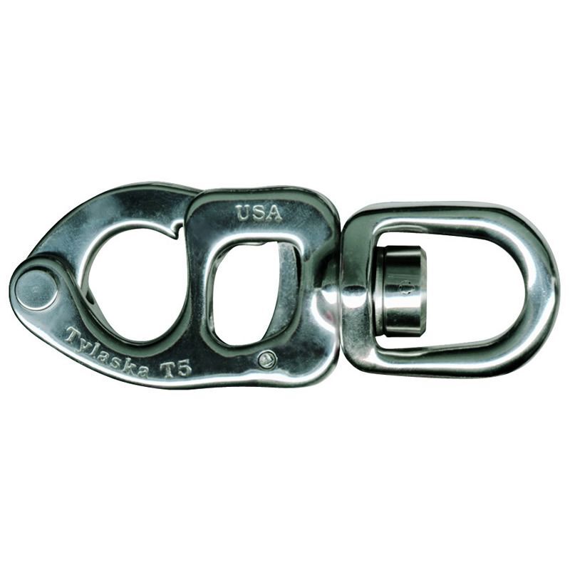 Tylaska High Performance Schnappschäkel mit Trigger Release Typ T Standard in einer Einzelansicht.