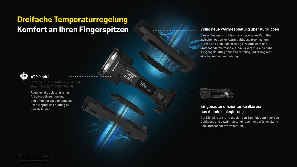 Nitecore EDC37 - 8000 Lumen
