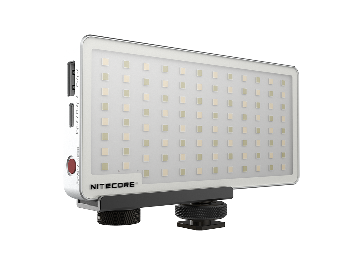 Nitecore Kamera Licht inkl. Powerbank