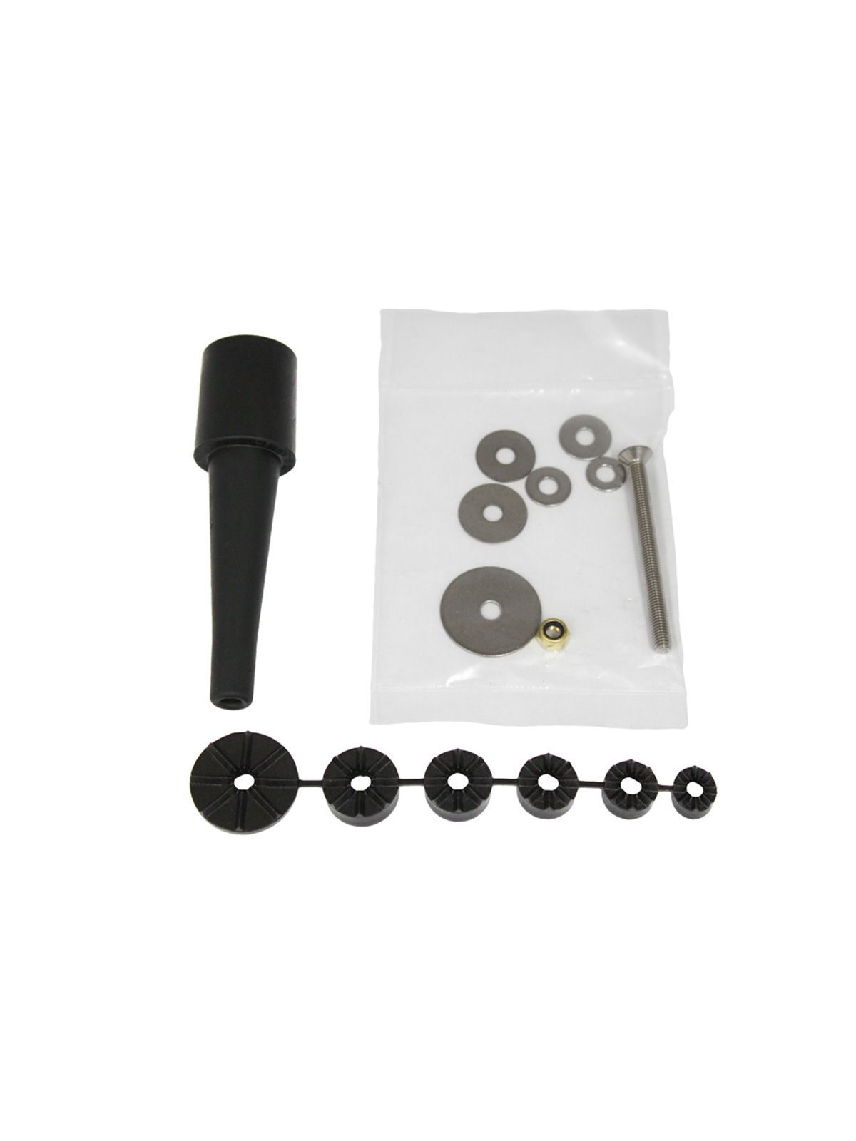 RAM Mounts Ersatz-Set für Motorrad-Lenkerkopfadapter mit B-Kugel (RAM-B-342U), im Polybeutel
