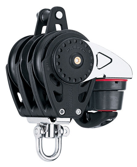 Harken 57mm Triple Carbo Ratchamatic w/Cam & Becket (2630)