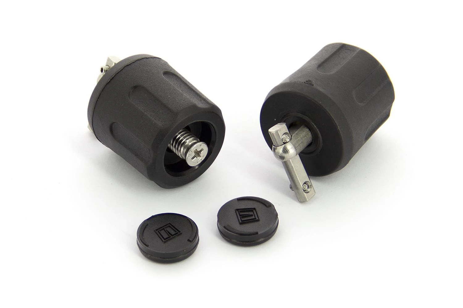 Set of two replacement knobs for portholes