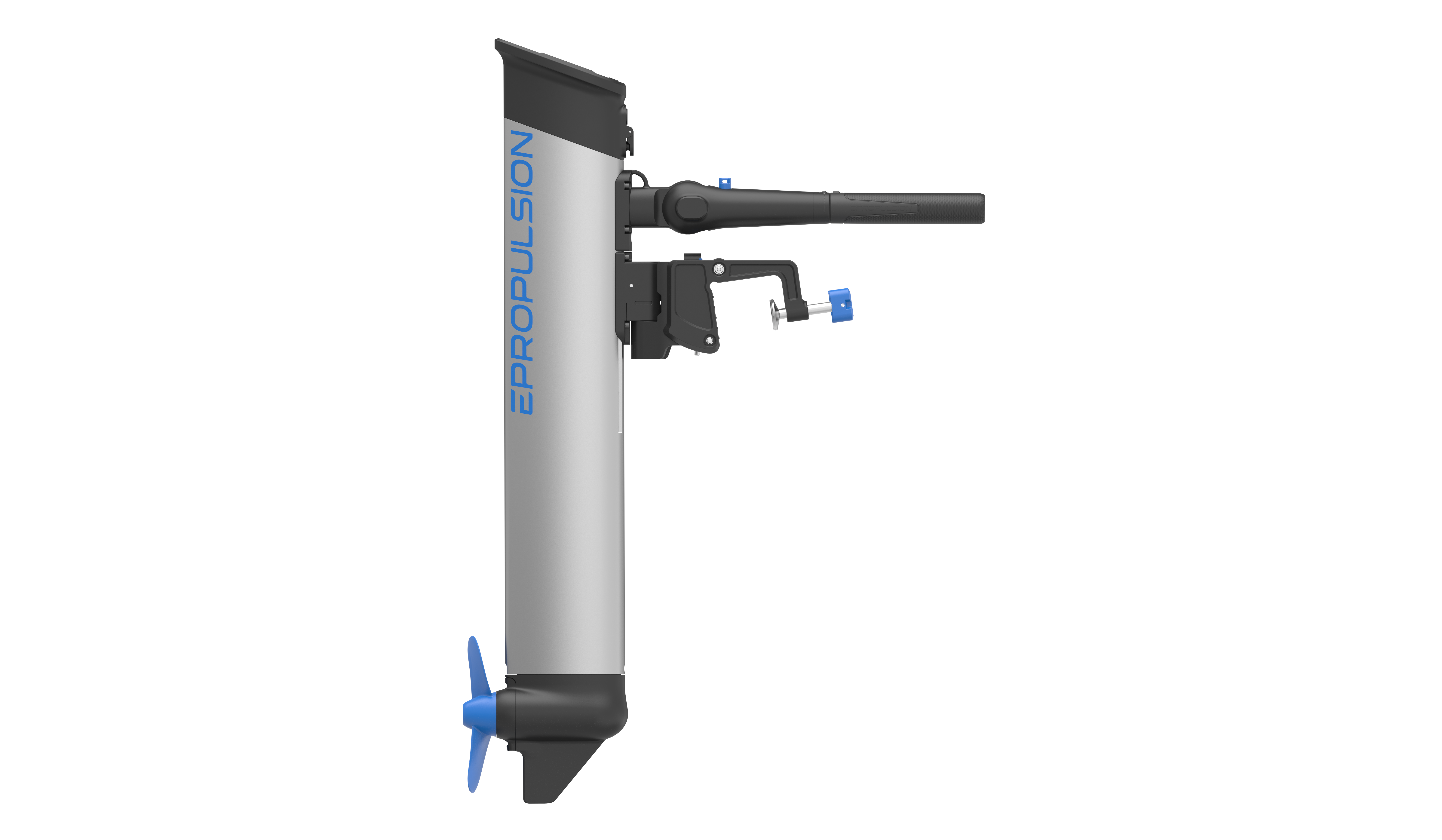 ePropulsion eLite Elektromotor mit integriertem Akku und Langschaft