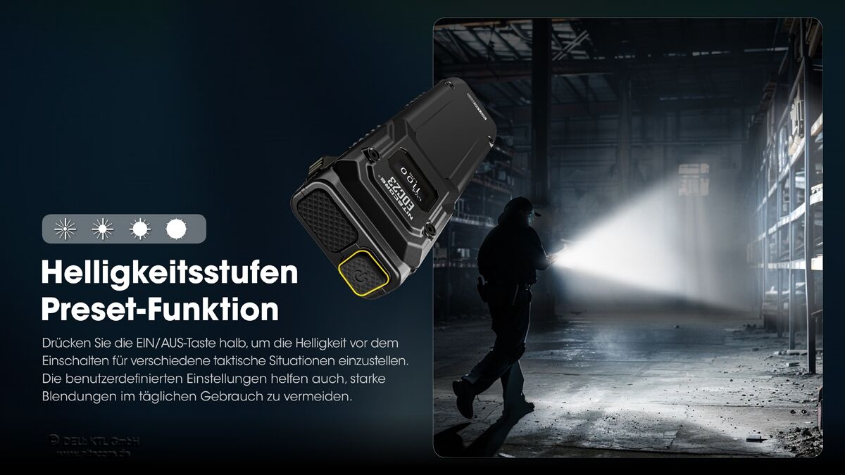 Nitecore EDC23 SABER - 2500 Lumen