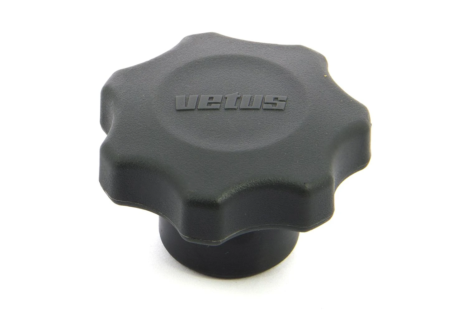 Vetus Drehknopf M6 Gewinde Grau