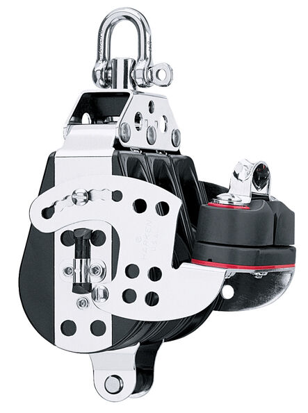 Harken 3.00 Midrange Triple w/Hex Cam Cleat and Becket (1556)