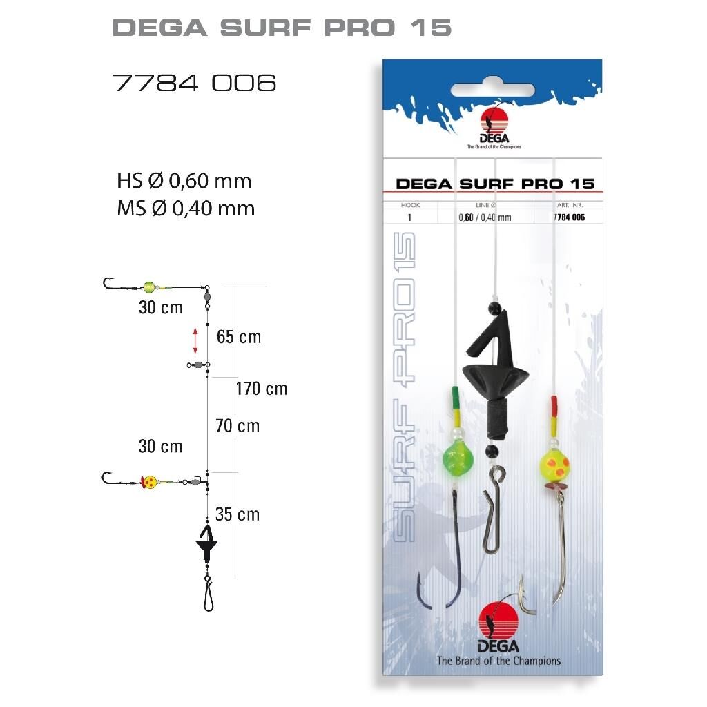 Jenzi Brandungsvorfach  DEGA-SURF Pro 15