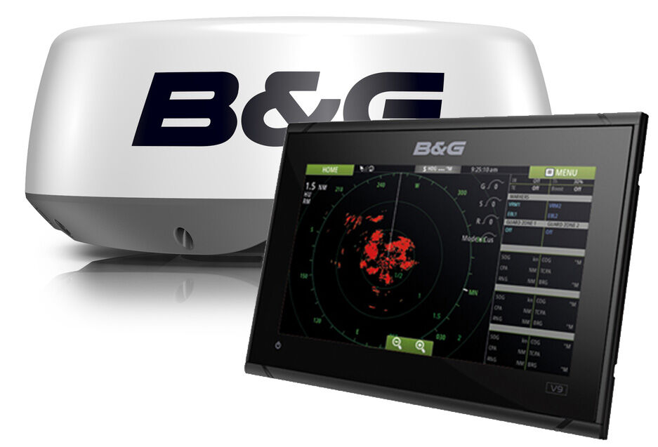 BundG_Vulcan9_mit_Halo20_Radar B&G Vulcan9 GPS Kartenplotter Halo20 Radar Bundle