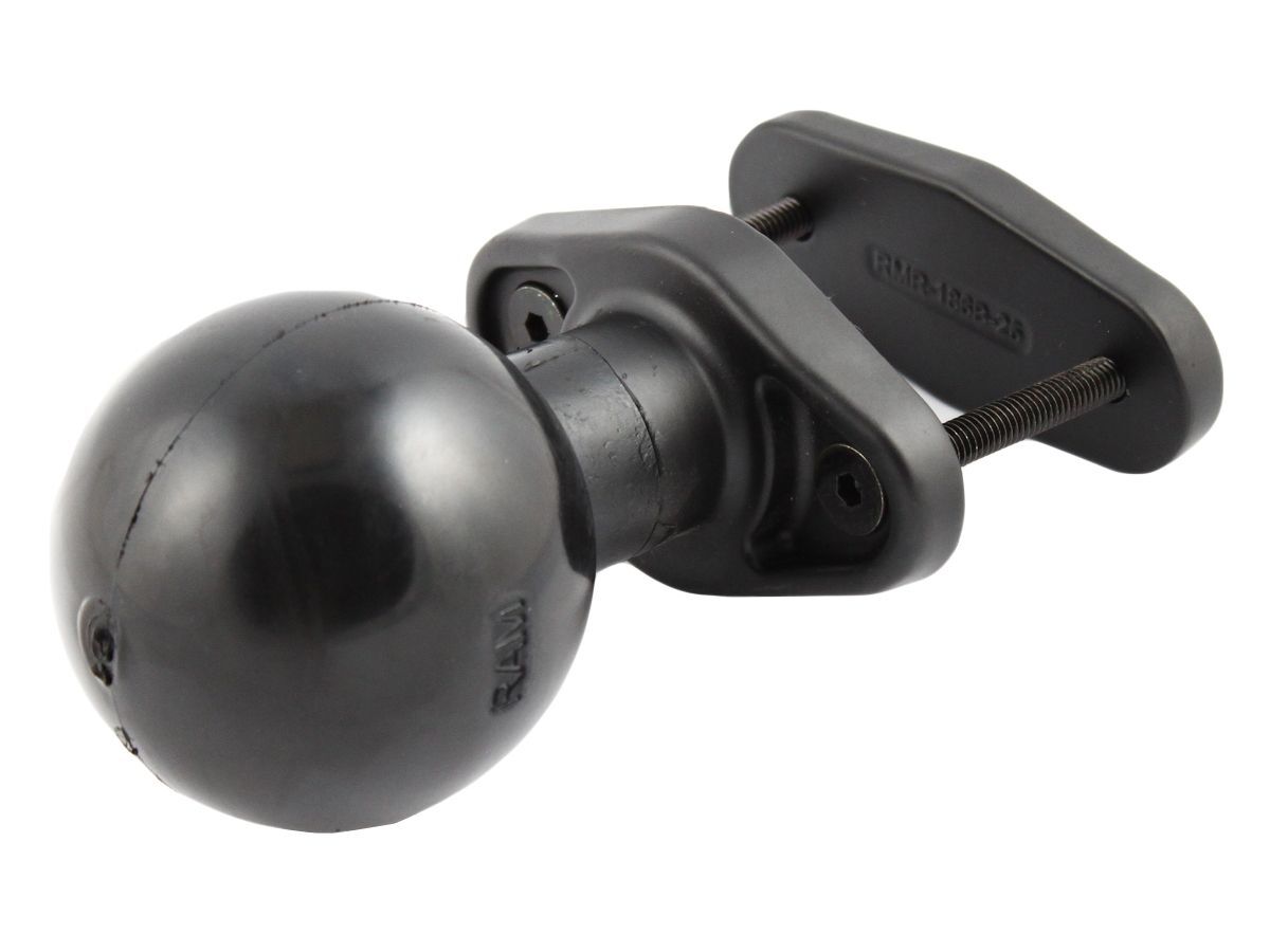 RAM Mounts Schraubklemme - max. 63,5 mm breit, E-Kugel (3,38 Zoll), im Polybeutel