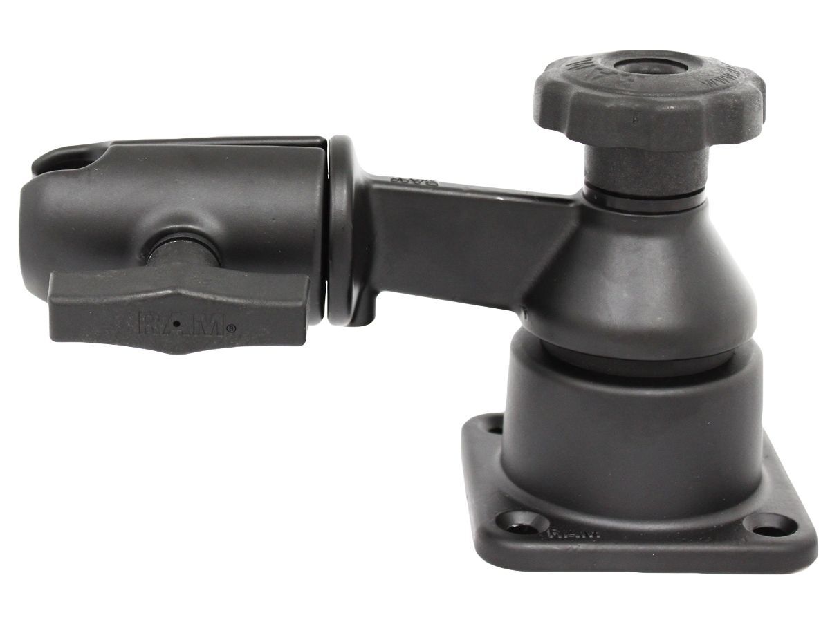 RAM Mounts Schwenkarm mit C-Kugel-Aufnahme - Horizontal-Basis, Octagon-Verbindungsarm, C-Kugel (1,5 Zoll), im Polybeutel