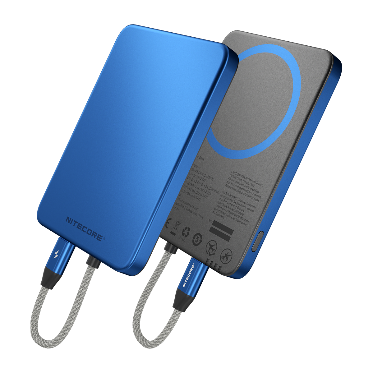Nitecore Powerbank POCKET5 - 5000mAh, blau