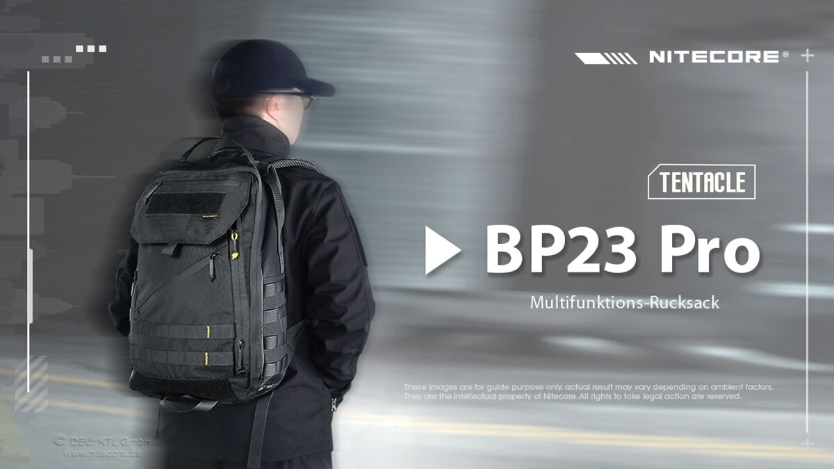 Nitecore BP23 Pro - 23 Liter, schwarz