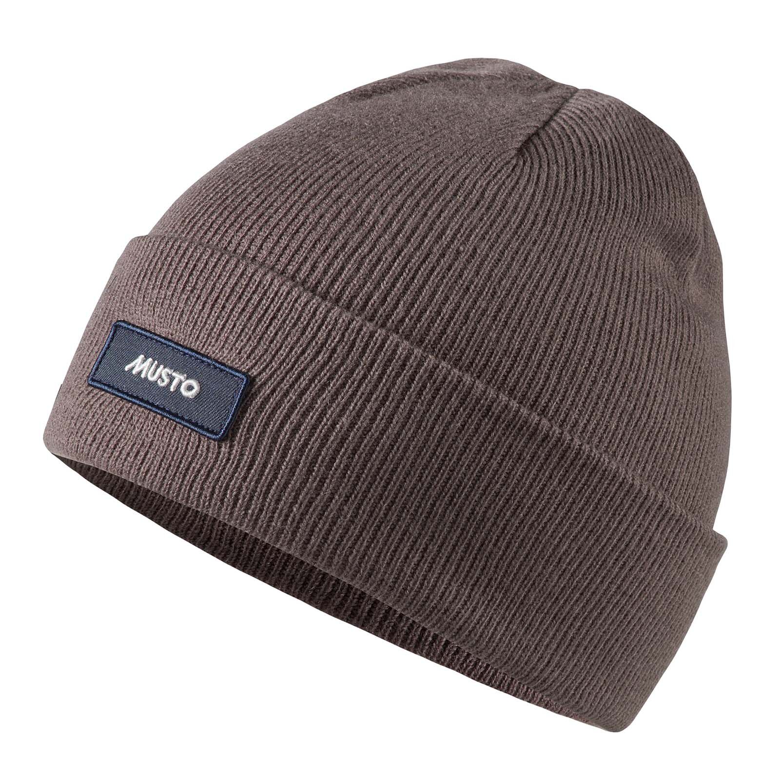 MUSTO CLASSIC BEANIE - Plum Truffle, O/S