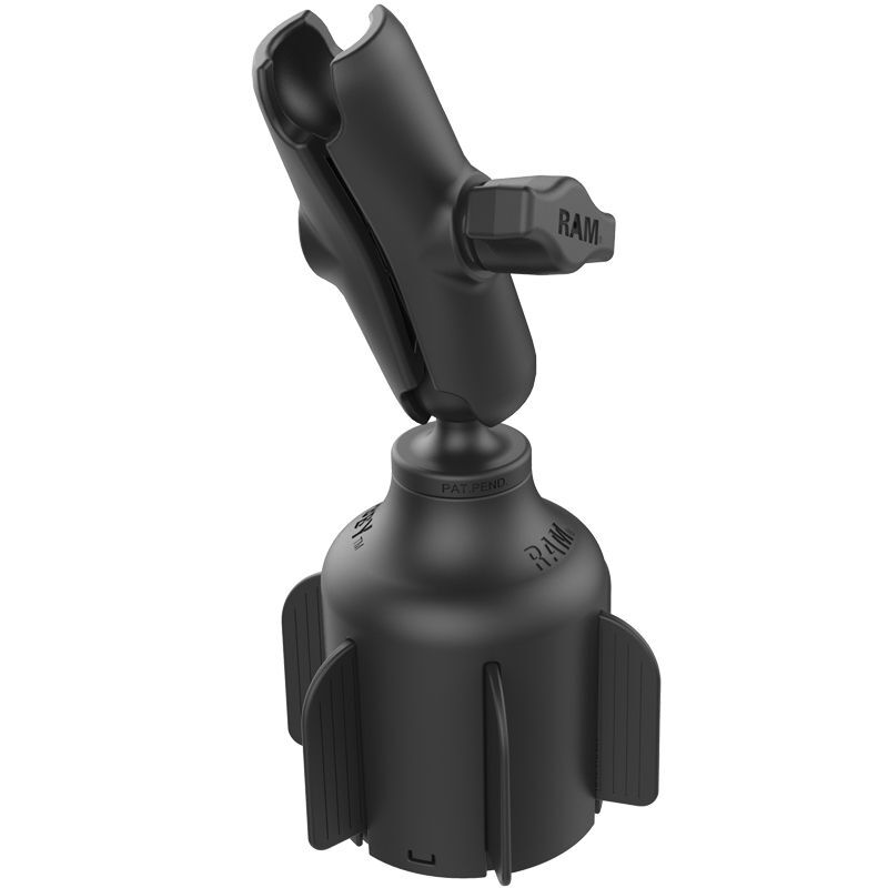 RAM Mounts Verbundstoff-Set für Getränkehalter (Fahrzeuge) - Getränkehalter-Basis, mittlerer Verbindungsarm, B-Kugel (1 Zoll), im Polybeutel