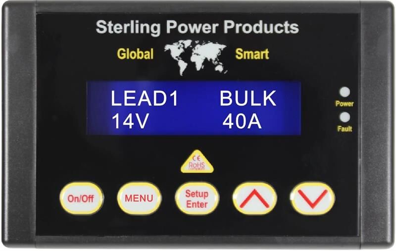 Sterling Fernbedienung BBR für Batterie-zu-Batterie Ladegeräten