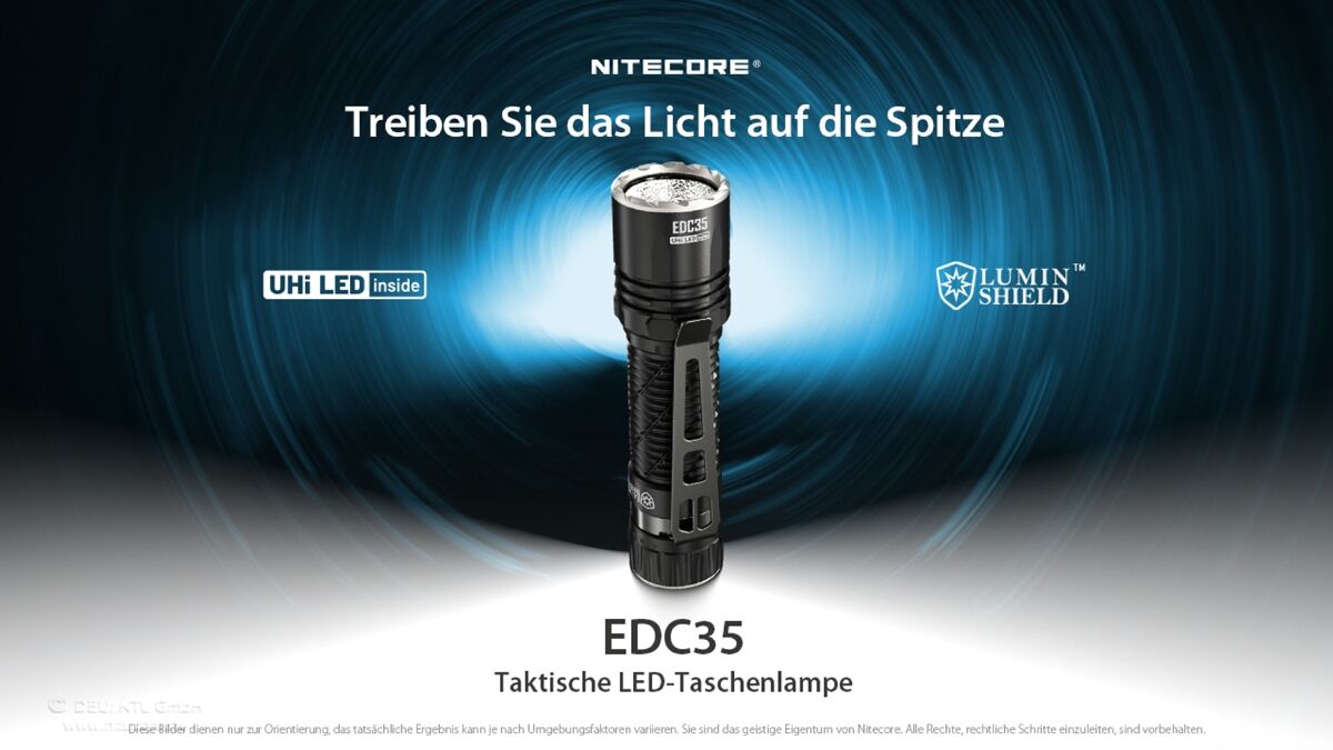 Nitecore EDC35 - 5000 Lumen