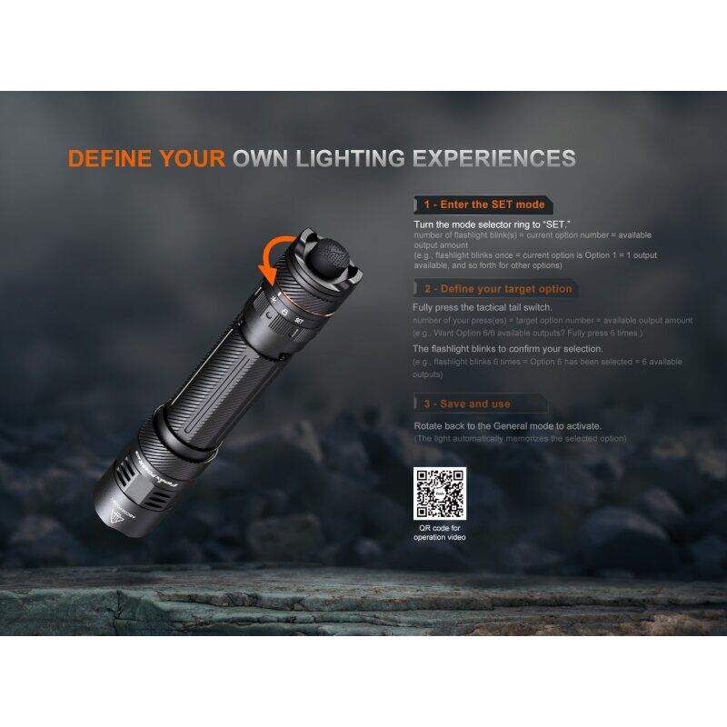 Fenix PD45R ACE LED Taschenlampe