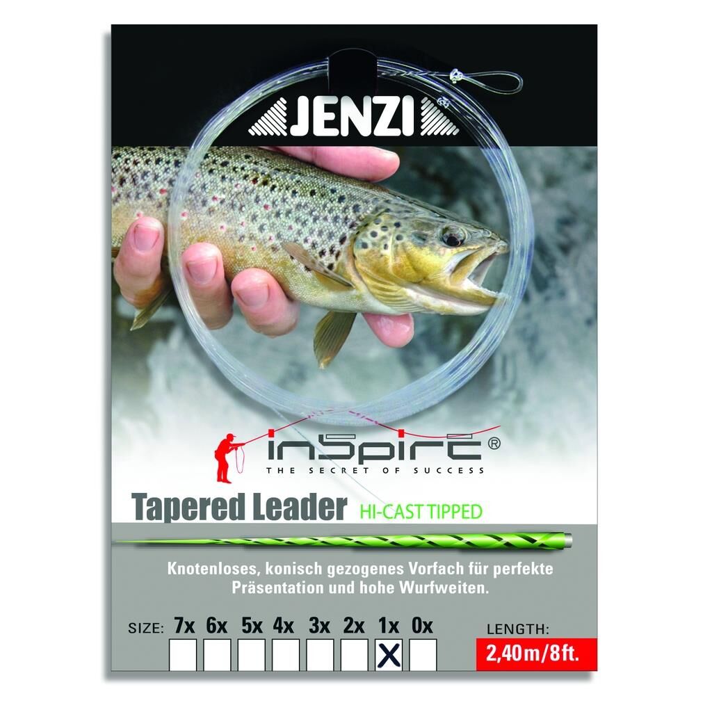 Jenzi Tapered Leader- Der Klassiker 1x / 0,28/ 0,57
