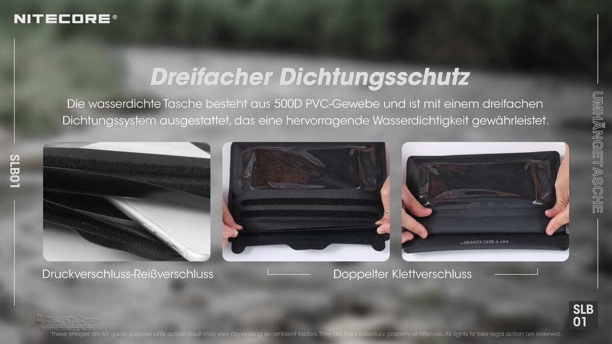 Nitecore SLB01 - Slingbag, wasserdicht