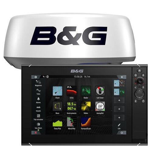 000-15564-001_Zeus12_Halo20 B&G Zeus™ 3S 12-Kartenplotter MFD mit Halo20+ Radar