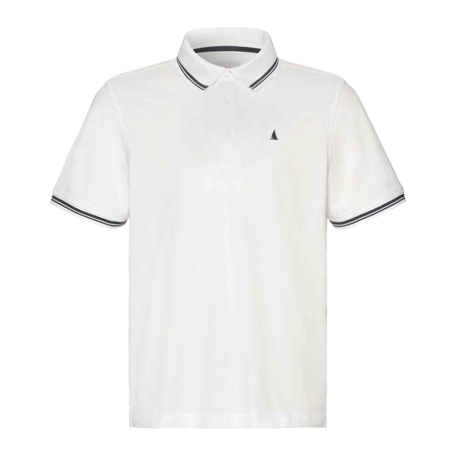 Musto Original Tipped Pique Polo - White