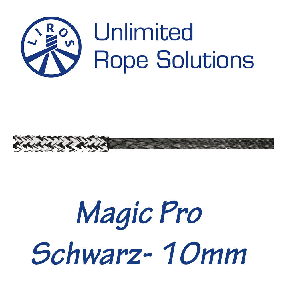 Liros Magig Pro Preis/Meter schwarz 10mm
