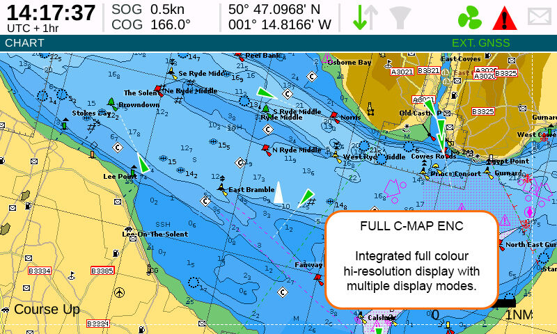 e-_trak_A200_Kartenansicht em-trak A200 AIS Transceiver Klasse A