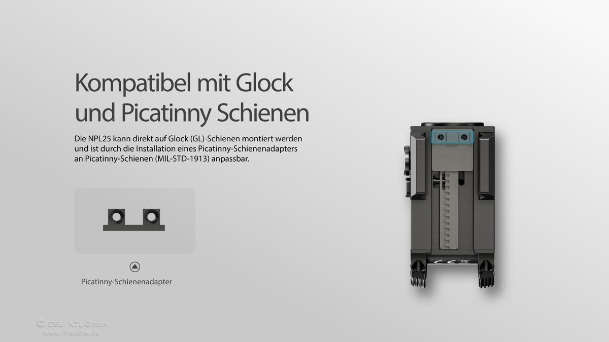 Nitecore NPL25, schwarz