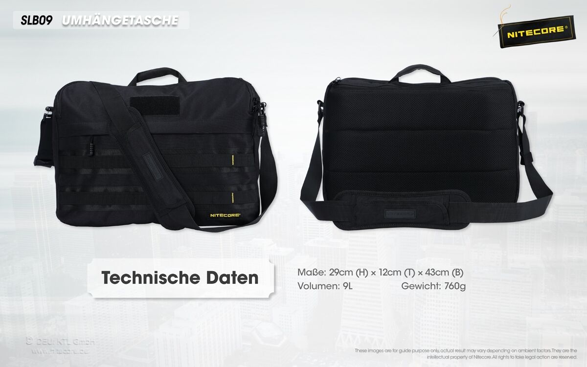 Nitecore SLB09 - Sling Bag