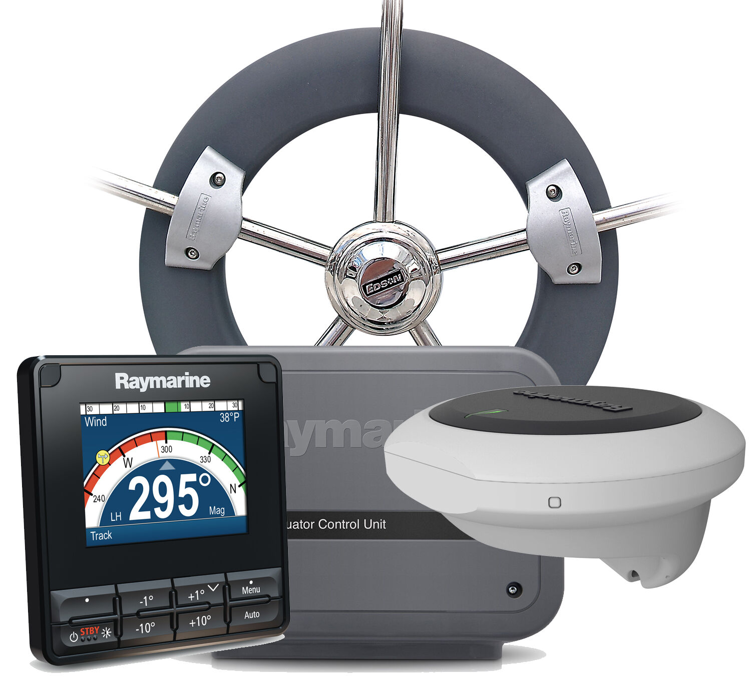Raymarine_T70152_Radpilot_Autopilot Raymarine T70152 Autopilot Steuerrad Segelboot