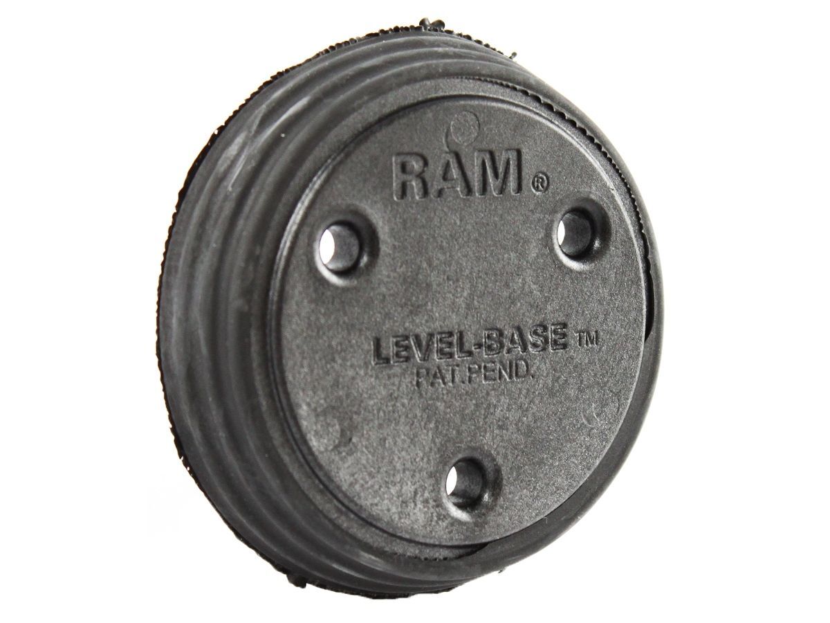 RAM Mounts Verbundstoff-Adapter für runde C-Kugel Basisplatten (1,5 Zoll) - zum Ausgleich von Unebenheiten, im Polybeutel