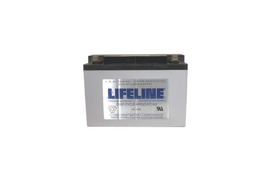 9623_0 Lifeline GPL-1400T AGM Batterie 43 Ah