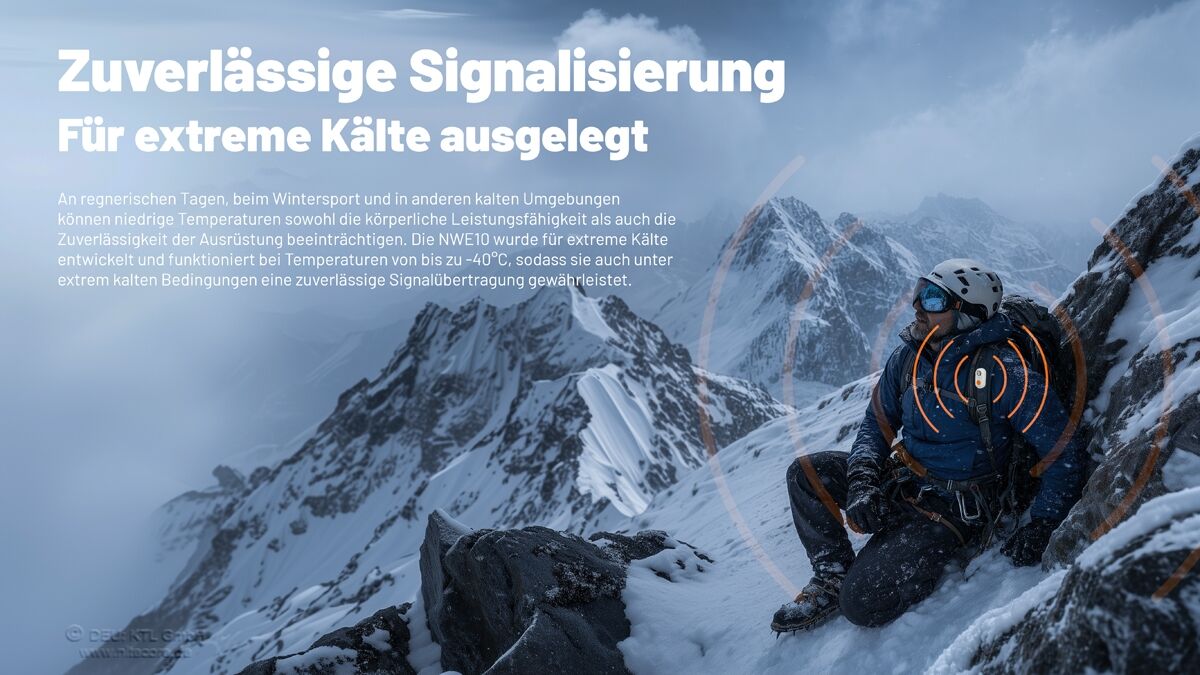 Nitecore elektronisches Notsignalgerät NWE10, weiss
