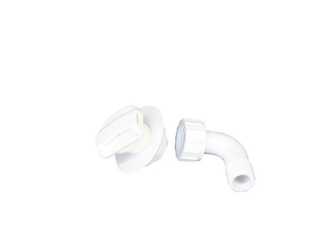 Talamex Toilette Intake-Elbow + Spray-Nozzle