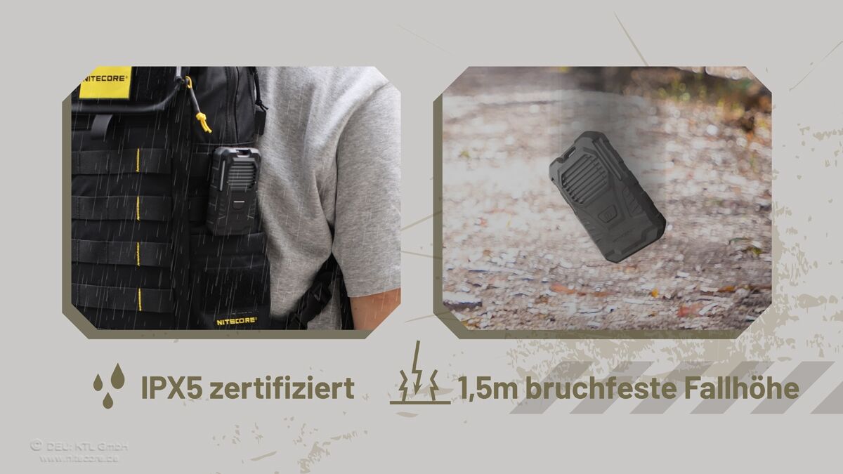 Nitecore EMR06 TAC - Mückenabwehr