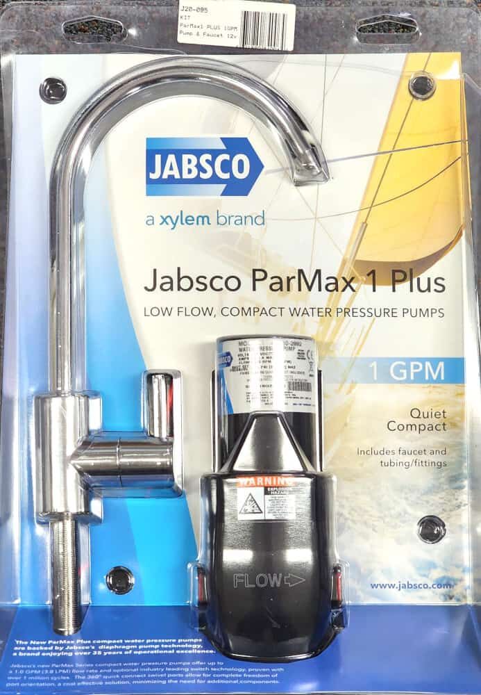 Jabsco PAR-Max 1 PLUS Frischwasserpumpe & Wasserhahn 12