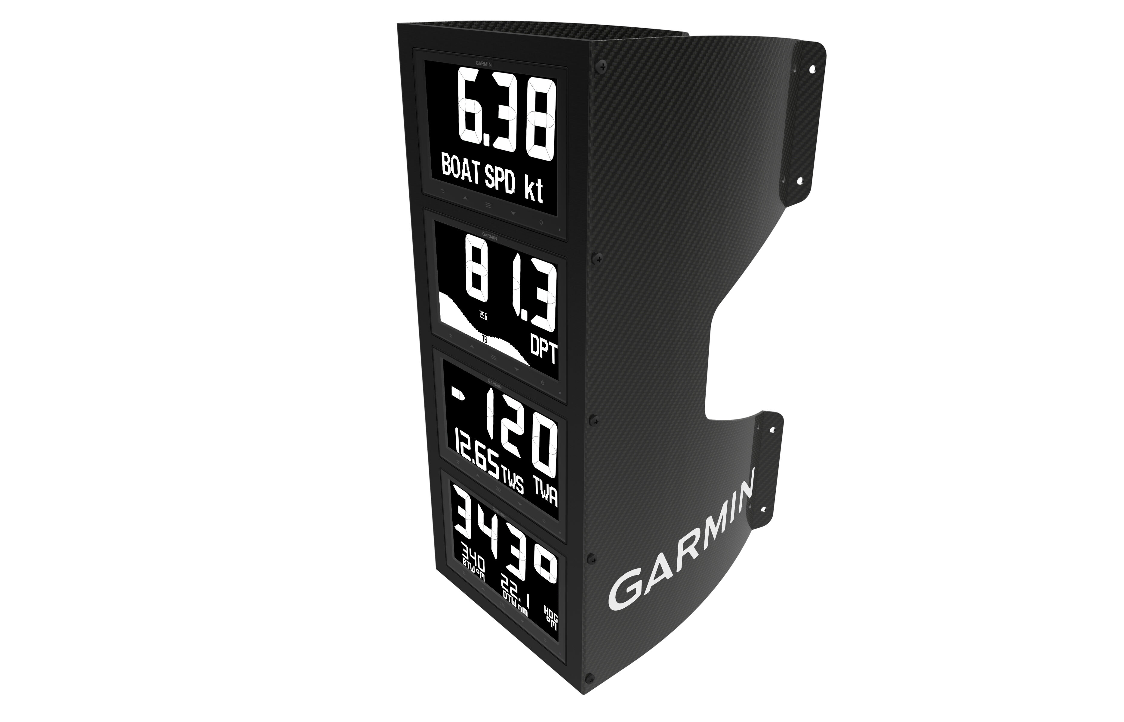 Garmin_GNX-Masthalterung Garmin GNX 130 Mast Multifunktionsdisplay 10 Zoll