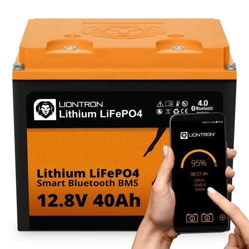 LIONTRON LiFePO4 12,8V 40Ah LX Smart BMS mit Bluetooth LIONTRON LiFePO4 12,8V 40Ah LX Smart BMS mit Bluetooth