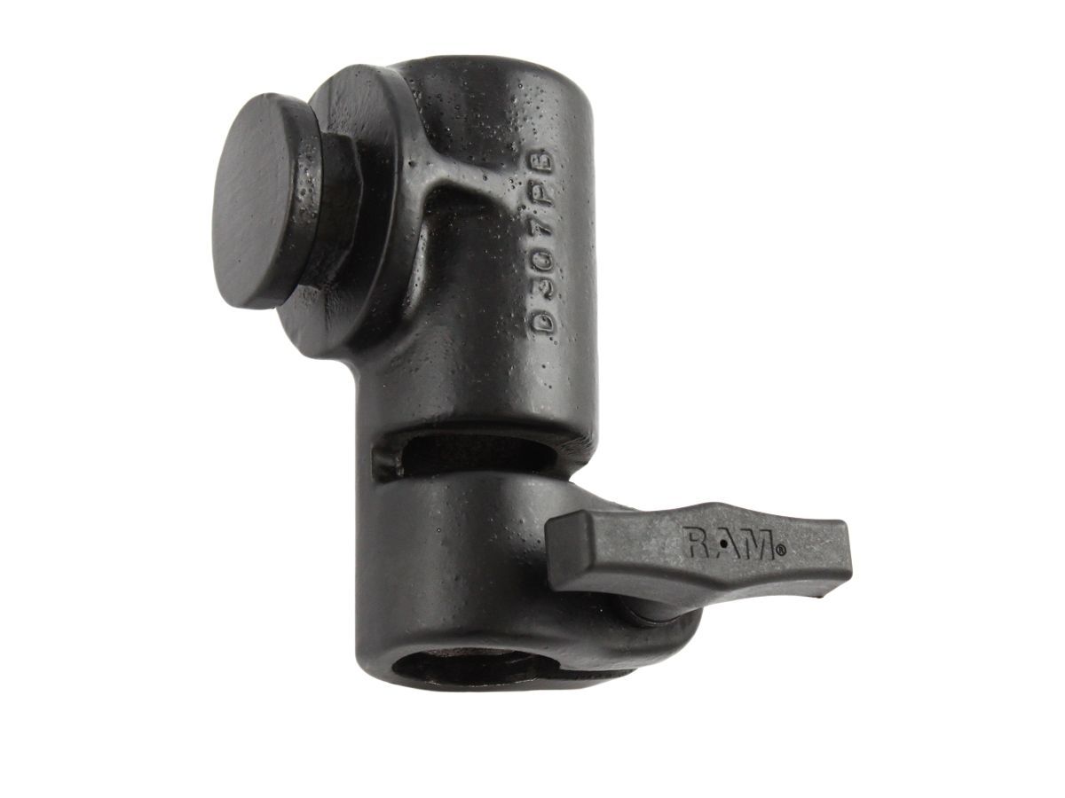 RAM Mounts Rohradapter mit seitlicher Octagon-Anbindung - für 25,4 mm Rohrdurchmesser, im Polybeutel