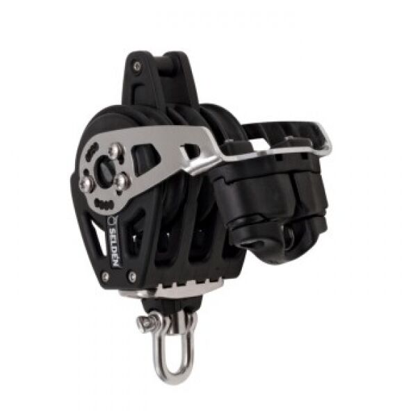 406-301-09 Seldén Serie MRB 60 Block Dreifach Wirbel Unterbügel Klemme (60mm)