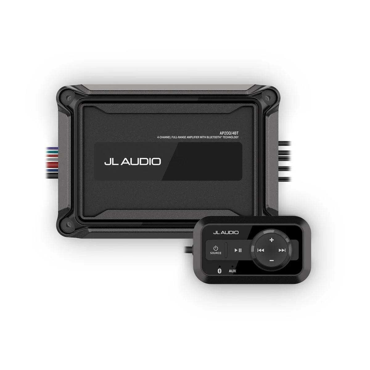JL Audio® AP-Verstärker mit Bluetooth®-Technologie, Kompakter 4-Kanal Marineverstärker