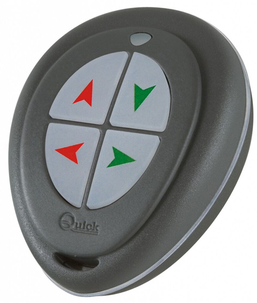 Quick kabelloser Handsender im Pocketformat P04 - 4 Kanäle