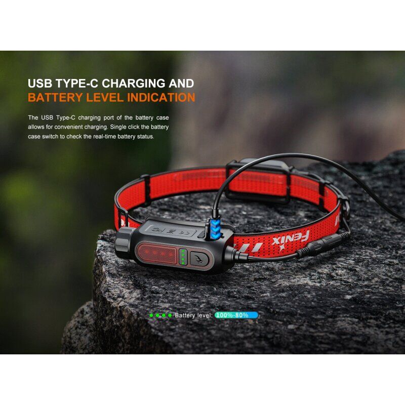 Fenix HP12R-T LED Stirnlampe rot