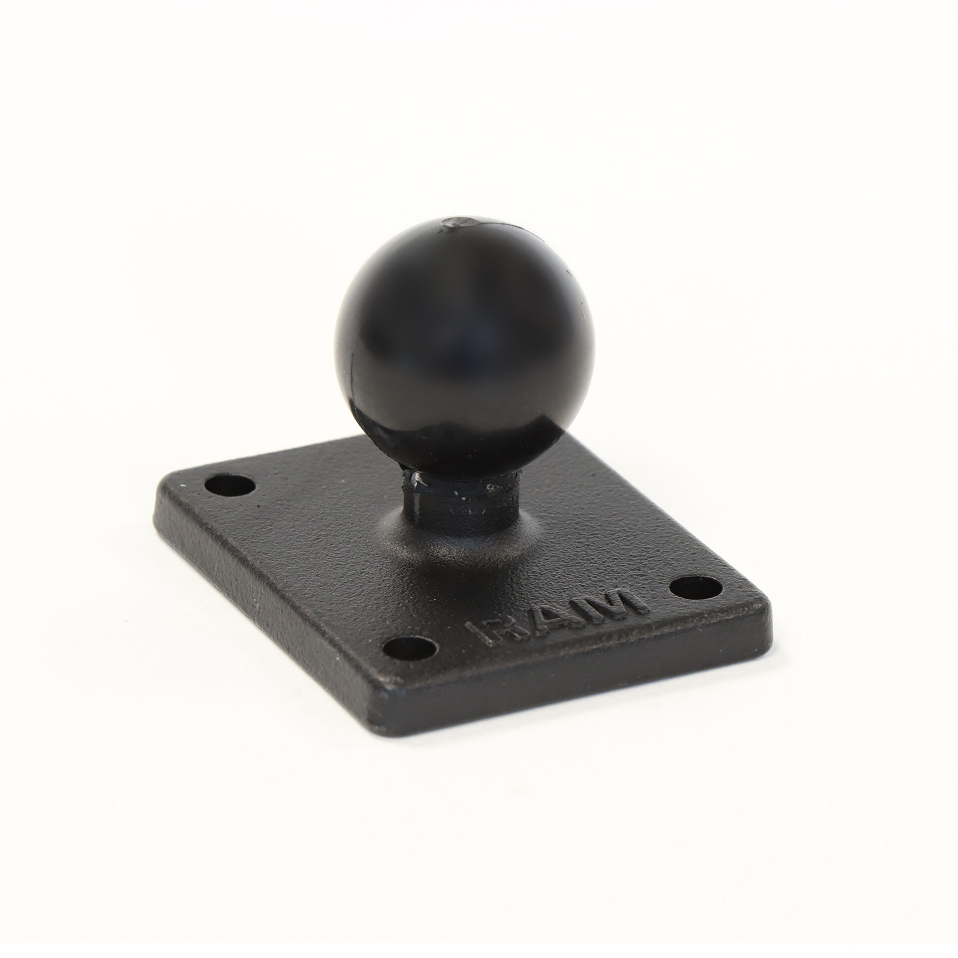 RAM Mounts Basisplatte rechteckig (2 x 1,7 Zoll) - B-Kugel (1 Zoll), AMPS-Lochraster